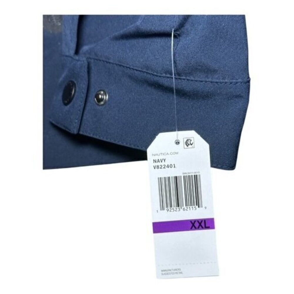 NAUTICA Full Zip AEROLAYER Windbreaker Golf Jacket Men Size XXL 2X New with tags - Picture 13 of 16